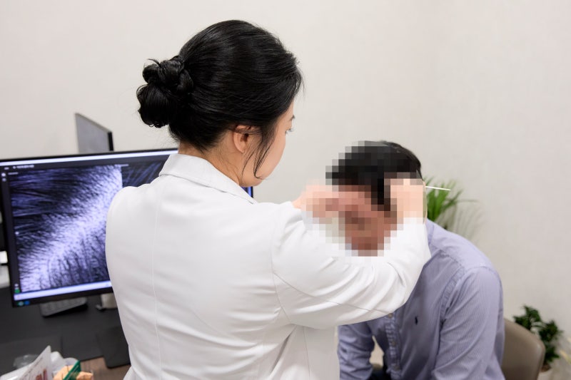M자탈모 후기, 망설일 때가 진단이 필요한 때입니다. 사진 5