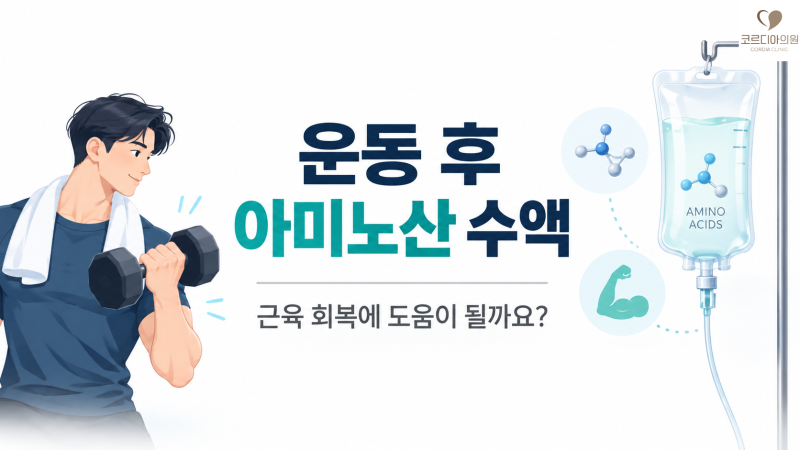 운동 후 아미노산 수액, 근육 회복에 도움이 될까요? 근육 단백질 합성과 임상연구 | 역삼 프라이빗 1인 수액실