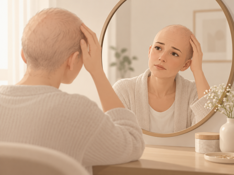 항암 탈모에 미녹시딜 효과 있을까요? 탈모 예방과 모발 재성장의 차이 | 선릉역 탈모치료 코르디아의원 사진 2