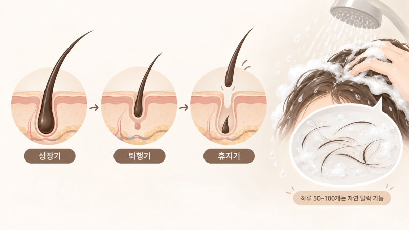 샴푸를 매일 하면 탈모가 심해질까요? 머리 감는 횟수와 탈모의 관계 | 선릉역 탈모치료 코르디아의원