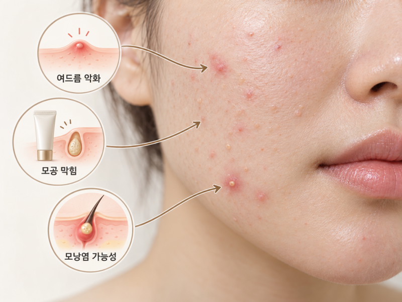 스킨부스터 시술 후 피부가 뒤집어졌다면? 트러블 원인과 대처 방법 | 선릉역 스킨부스터 코르디아의원 사진 4
