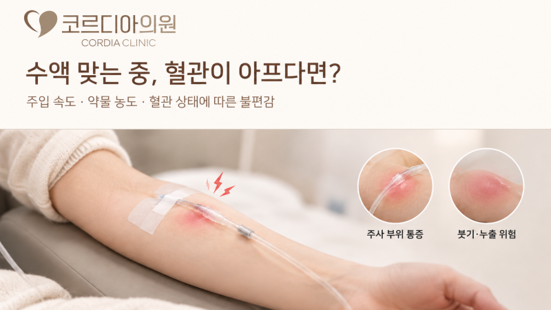 수액을 빨리 맞으면 더 효과가 좋을까요? 주입 속도가 중요한 이유 | 선릉 프라이빗 1인 수액실 코르디아의원 사진 4