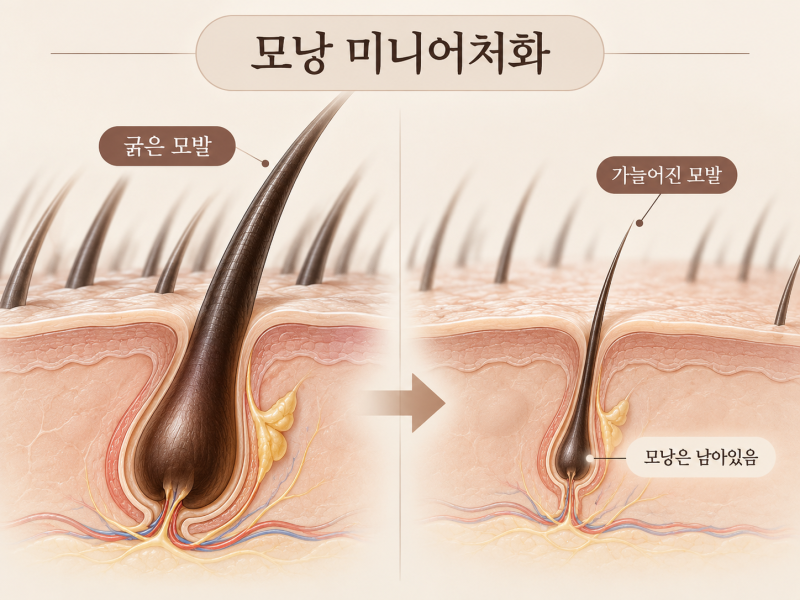 대치동 정수리 탈모, 모발이식보다 주사치료를 먼저 고려하는 이유는?