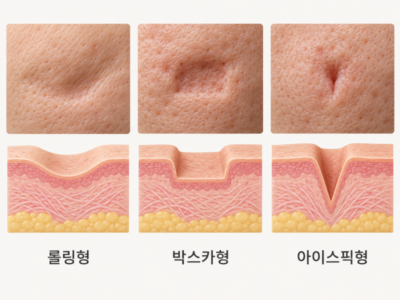 역삼 피부과 쥬베룩 여드름흉터, 왜 효과가 있을까요? 콜라겐 재생 원리와 치료의 한계 사진 3
