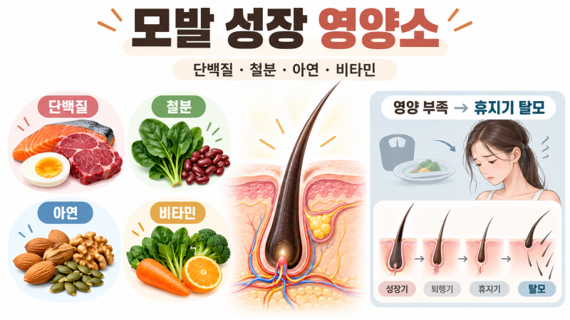 탈모에 좋은 음식, 정말 따로 있을까? 검은콩부터 단백질까지 의학적으로 알아보기 | 선릉역 탈모병원