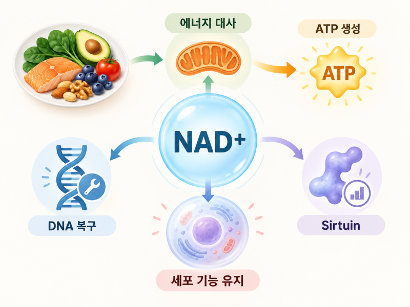 NAD+ 수액이란? 노화·피로회복 효과의 근거는 어디까지일까요?